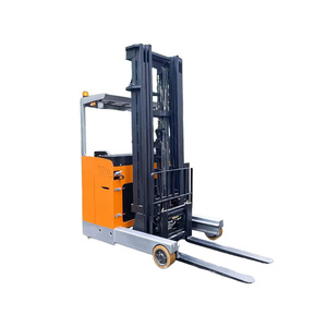 Carretilla elevadora de almacenamiento vertical eléctrica compacta alimentada por baterí<span class=keywords><strong>a</strong></span> de operación sentada - Product Image 2