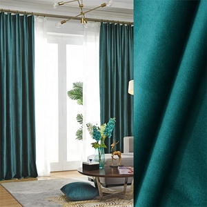 Super Morbido di Colore Giallo di Stile Semplice <span class=keywords><strong>Finestra</strong></span> Isolamento Termico Lavabile Gommino Custom Velluto Blackout Tende Della <span class=keywords><strong>Finestra</strong></span>// - Product Image 3