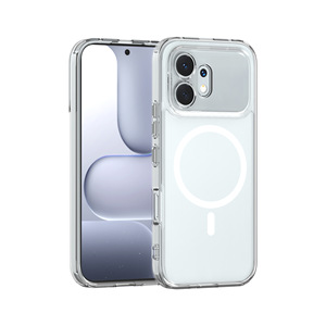 Funda Protectora Magnética Transparente, 2 en 1, Anti-Amarillamiento, a Prueba de Golpes, para Honor 600 5G - Product Image 4