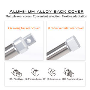 AIRTAC MI16 * 10 स्टेनलेस स्टील एम आई मिनी सिलेंडर कॉम्पैक्ट वायवीय हवा सिलेंडरों वायवीय डबल अभिनय मिनी वायवीय सिलेंडर - Product Image 6