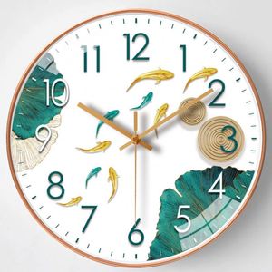 Horloge murale 3D moderne et créative de 30 cm (12 pouces) pour salon et bureau, silencieuse, simple et personnalisée - Product Image 2