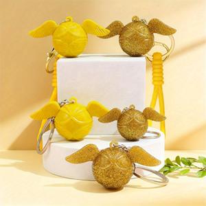 Nuevo Llavero de la <span class=keywords><strong>Snitch</strong></span> Dorada de <span class=keywords><strong>Harry</strong></span> <span class=keywords><strong>Potter</strong></span> - un Encantador Llavero con Diseño de Dibujos Animados como Regalo de San Valentín. - Product Image 4