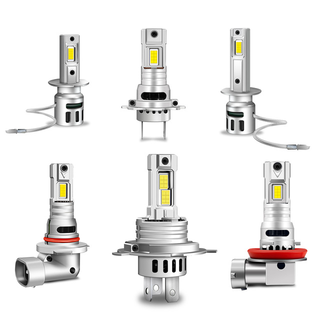 Sungmo Mini Size Plug and Play 9005 Led Hb3 H4 Led Headlight H7 Canbus 60W 9006 Led Headlight H1 H3 Car Led Fog Light Bulbs