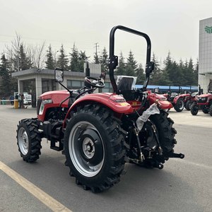 Tractor de Jardín Compacto 4x4 en Oferta, Tractor Agrícola Diésel 4x4, Mini Tractor Agrícola de 40hp, 45hp, 50hp con Rotocultivador, Segadora y Cabina - Product Image 4