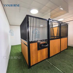 重型滑动门马档澳大利亚马厩前面板，带马术俱乐部和谷仓的给料器 - Product Image 4