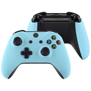 Coque avant EXtremeRate Heaven Blue, coque arrière Soft Grip pour manette Xbox One X S - Product Image 2
