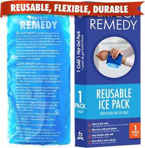 แผ่นเจลประคบร้อน/เย็นแบบใช้ซ้ำได้ Perfect Remedy ใช้ได้หลายจุด บรรเทาอาการปวด ฟื้นฟูอาการบาดเจ็บ (Class II Blue Reg) - Product Image 2