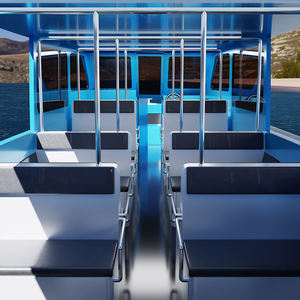 Meilleure Vente Bateau en Fibre de Verre 26 Passagers, Ferry, Cabin Cruiser Fluvial, <span class=keywords><strong>Taxi</strong></span> Nautique à Grande Vitesse, Navire à Vendre - Product Image 5