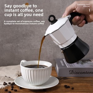 <span class=keywords><strong>Cafetera</strong></span> Moka de Aluminio <span class=keywords><strong>para</strong></span> Estufa, <span class=keywords><strong>Cafetera</strong></span> Italiana Octogonal con Válvula de Seguridad - Product Image 4