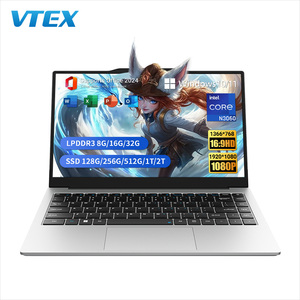 14,1 "Business Security Laptop Cámara física Obturador Kensington Lock Slot Core N3060 Business Office <span class=keywords><strong>Computer</strong></span> Laptop Precio bajo - Product Image 1
