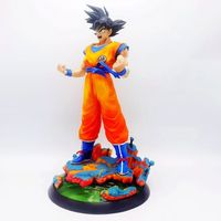 Vente en gros 36CM Anime Dragon Son Goku DBZ Manga Statue Modèle PVC Figure Jouets
