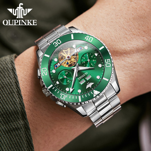 OUPINKE 3229 <span class=keywords><strong>Montre</strong></span> mécanique automatique pour homme, prix d'usine, ronde, sportive, lumineuse, étanche, <span class=keywords><strong>tourbillon</strong></span> - Product Image 5