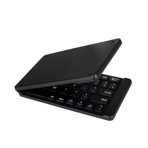 <span class=keywords><strong>Tastiera</strong></span> Pieghevole Compatta BK201 Ricaricabile Silenziosa Mini Wireless 2.4Ghz <span class=keywords><strong>Tastiera</strong></span> da Viaggio Tascabile per iPad <span class=keywords><strong>iPhone</strong></span> Smartphone - Product Image 5