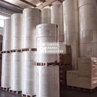Rouleau de fond de gobelet en papier kraft imperméable, recyclable et biodégradable, réutilisable pour boissons et café, avec revêtement PE simple face