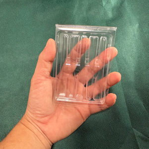 Empaque de Blíster Tipo Concha para Conos Pre-enrollados de PET Reciclable de 84 mm, Paquete de 5 Unidades con Cierre a Presión - Product Image 1
