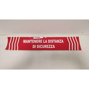 Autocollant de sécurité réfléchissant promotionnel de 10x100cm pour rester visible et en sécurité dans des conditions de faible luminosité - Product Image 1