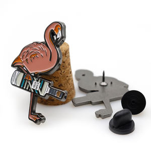 Épingle magnétique en métal émaillé doux en fer avec logo de conférence personnalisé épingles magnétiques pour vêtements chapeau non endommagé - Product Image 2