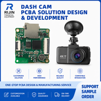 Carte PCBA de caméra embarquée pour voiture, personnalisation PCBA, carte mère DVR avec emplacement pour carte SD pour enregistreur vidéo de véhicule