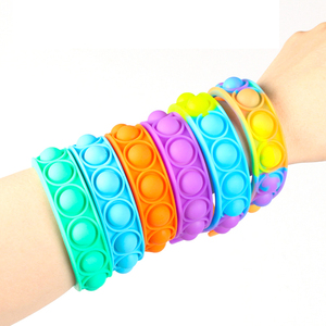 Bong Bóng Pop Silicone Cảm Giác Fidget Đồ Chơi Pop Fidget Đồ Chơi Đơn Giản Fidget Nút Keychain Đồ Chơi - Product Image 1