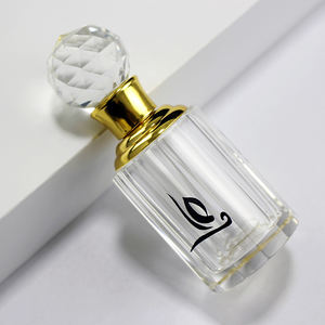Garrafa de vidro vazia com 12 prismas, venda quente de garrafa com cristal vazio recarga de perfume para mulheres - Product Image 5