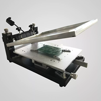 Impresora de Plantillas Puhui 3040 de Alta Precisión, Impresora Manual de Pasta de Soldar para Serigrafía de PCB