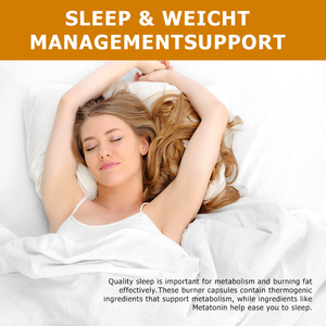 Private Label Natural Herbal Supplements Capsules with Vitamin D3 Proprietary Nighttime Blend Boost Metabolism While You Sleep - Product Image 6