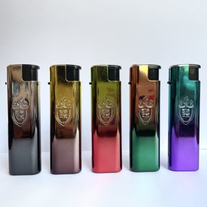 Encendedor a Prueba de Viento 2024, Encendedor Shaodong de Fábrica, Encendedor de Cigarrillos de Metal Recargable - Product Image 1