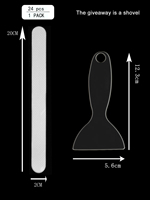 Tapis de douche Transparent antidérapant, autocollants de douche antidérapants à peler et à coller