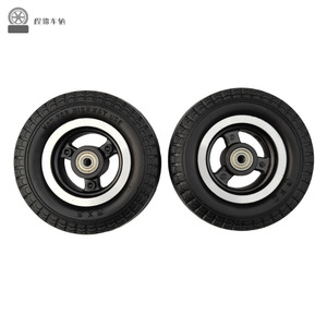 Pneu plein en mousse PU 6x2 pouces Cheng Jin Vehicles pour chariot, capacité de charge 150 kg - Product Image 4