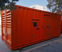 Générateur diesel en conteneur ISO résistant aux intempéries 250KW 350KW 450KW pour port maritime, aéroport, urgence avec certification CSC