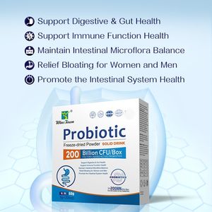 Personalizado OEM ODM Etiqueta Privada probiótico polvo liofilizado a base de hierbas bebida sólida salud intestinal suplemento sanitario - Product Image 3