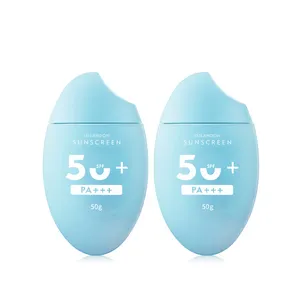 Private label best organic sunblocker manufactures spf 50 korean sunscreen spray moisturizer broad spectrum for face