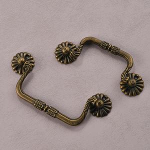 Poignée rétro en bronze pour armoire de cuisine, <span class=keywords><strong>commode</strong></span>, chambre, dressing, salon, hôtel – Trois tailles disponibles - Product Image 4
