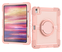 Housse de protection pour tablette, résistante aux chocs, pour iPad Air 13 pouces M2/M3/M4, appareil éducatif, plusieurs couleurs