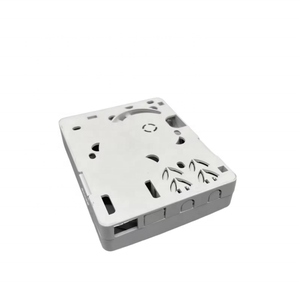 Binnen Muur Gemonteerde Mini Optische <span class=keywords><strong>Box</strong></span> - <span class=keywords><strong>2</strong></span> Fiber 1 Core Abs Materiaal Optische Socket Faceplaat, Optische Vezel Indoor Aansluitdoos - Product Image 2