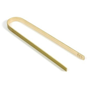 Karlniko 8cm ไม้ไผ่ขนาดเล็กที่ให้บริการที่คีบ<span class=keywords><strong>ขนมปัง</strong></span>เครื่องปิ้งขนมปัง - Product Image 4
