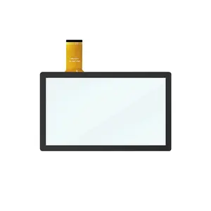 カスタム6.5インチタッチスクリーンCTP防水グローブスタイラスタッチパネルAGARAFガラス投影型静電容量式マルチタッチスクリーン