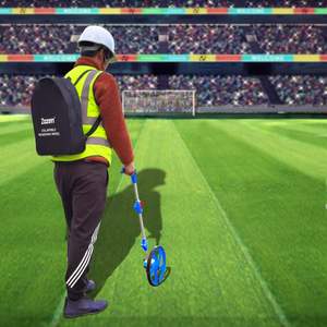 Roue de mesure de 12 pouces Outil à main pliable à 3 sections pour sac à dos pour mesurer diverses routes jusqu'à 10,000 m - Product Image 5