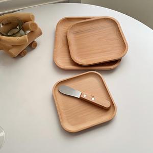 Vassoi Decorativi e di Grado Commerciale in Legno di Faggio Sostenibile, Bestseller di Fabbrica per Tè, Frutta, Cibo, Dessert e Caffè - Product Image 4