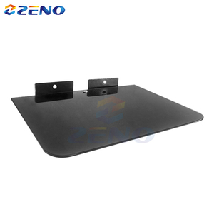 Q08-1 Tempered Glass TV tường kệ cho DVD Player TV DVD đứng cho TV <span class=keywords><strong>Wall</strong></span> <span class=keywords><strong>Mount</strong></span> với kệ nổi TV đứng treo tường - Product Image 3