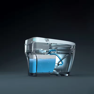 Умный унитаз-биде от китайского производителя: новейшая автоматическая электронная модель для рынка США, высокотехнологичный, роскошный дизайн для ванной комнаты - Product Image 2