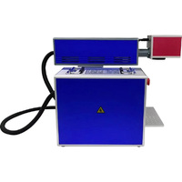 Máquina de Marcado Láser de CO2 de Tipo Dividido de 40W 50W para Materiales No Metálicos, Grabado de Alta Velocidad y Precisión, Sistema de Codificación Industrial