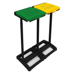 Porta sacco rifiuti Bis portasacchi con tapa MR.B 7418C99 - Product Image 1