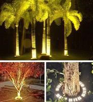 Außen wasserdicht IP65 12W LED Baum Licht Scheinwerfer Aluminium Gehäuse DC 24V Garten Landschaft Baum Hug Lampe Elektrische Wechselstrom 220V