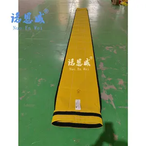 8inch-24inch Folding Type Pre-conditioned aircraft pvc flexible Air conditioning ventilation flat Ducts hose