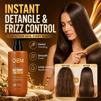 Fabricante de Servicio Integral OEM ODM, Acondicionador de Aceite de Argán Reparador para Cabello Seco, Enredado y Encrespado