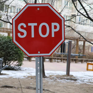 Custom 8ft Gegalvaniseerd Metalen Staal Vierkant U Kanaal Stopbord <span class=keywords><strong>Post</strong></span> Verkeersborden - Product Image 2