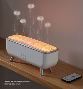 Jellyfish Aroma Diffuser Humidifier, Remote, 7-Color <b>Light</b>, 2 Mist Modes, Ultrasonic Cool Mist, Auto Shutoff, <b>Timer</b> for Home - Product Image 6