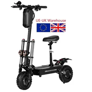 EU US Warehouse Rapid Delivery Elektro roller Werks angebot Neues E-Scooter Folding Mini 2-Rad 60v 6000w Dual Motor El