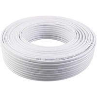 Cable de Cobre Flexible Plano RVVB de Alta Flexibilidad, Tamaños 2x0.75, 2x1.0, 2x1.5, Diseño Plano Exterior Blanco, Precio Directo de Fábrica